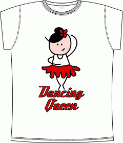 Прикольные футболки: Dancing Queen